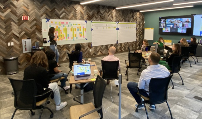 Leader workshop: journey mapping and service blueprinting session